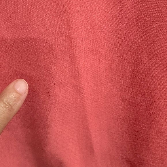 Michael Kors coral flowy dressy top tank shirt L large - Picture 7 of 7